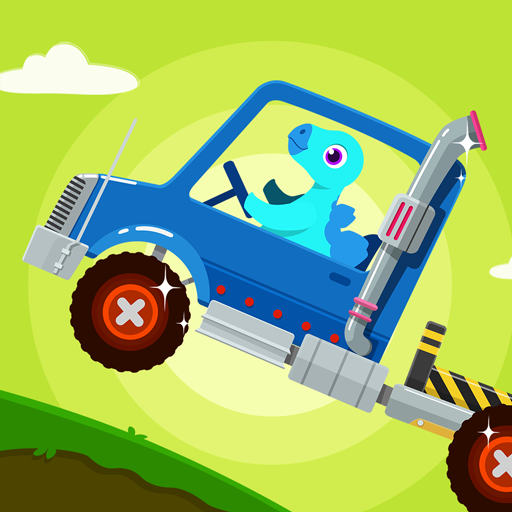 ماشین زباله دایناسور -Dinosaur Truck: Games for kids